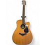 Used Yamaha fgx800c Natural Acoustic Electric Guitar Natural
