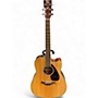 Used Yamaha fgx820c Natural Acoustic Electric Guitar Natural