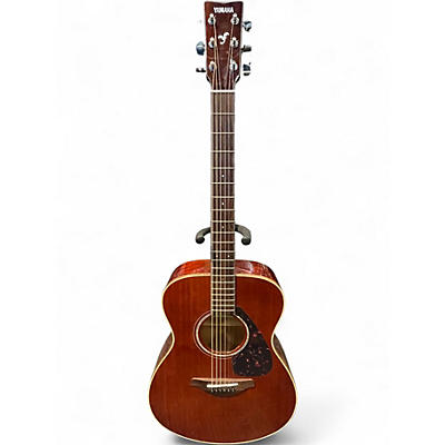 Used Yamaha fs850 Brown Acoustic Guitar