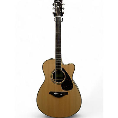 Yamaha Used Yamaha fsx830c Natural Acoustic Electric Guitar