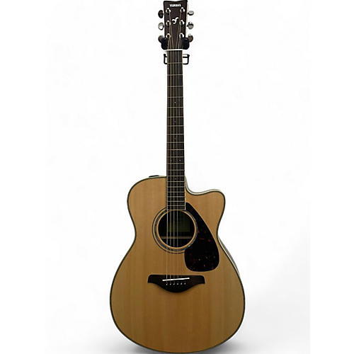 Yamaha Used Yamaha fsx830c Natural Acoustic Electric Guitar Natural