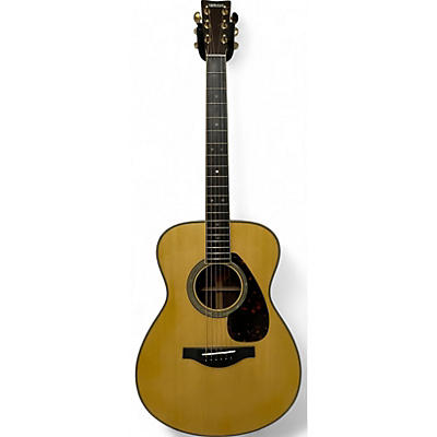 Yamaha Used Yamaha ls16 Natural Acoustic Electric Guitar