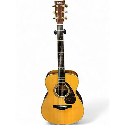 Used Yamaha ls16 Natural Acoustic Guitar