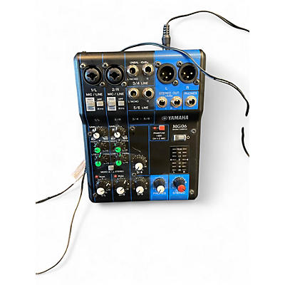 Used Yamaha mg06 Powered Mixer