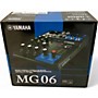 Used Yamaha mg06 Unpowered Mixer