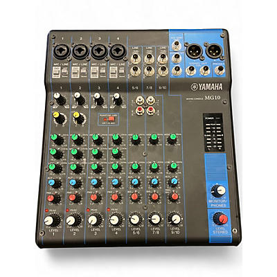 Used Yamaha mg10 Unpowered Mixer