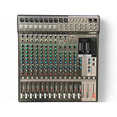 Used Yamaha mg16x Unpowered Mixer