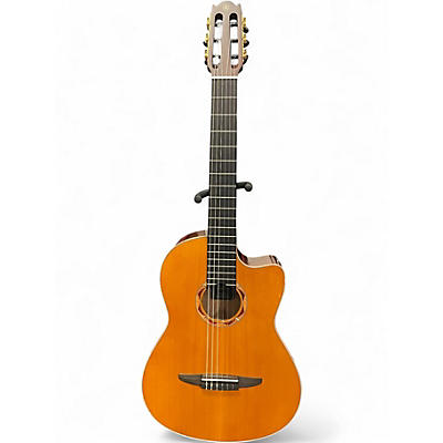 Used Yamaha ncx3c Vintage Natural Acoustic Electric Guitar