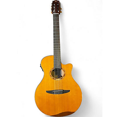 Yamaha Used Yamaha ntx700c Natural Classical Acoustic Electric Guitar