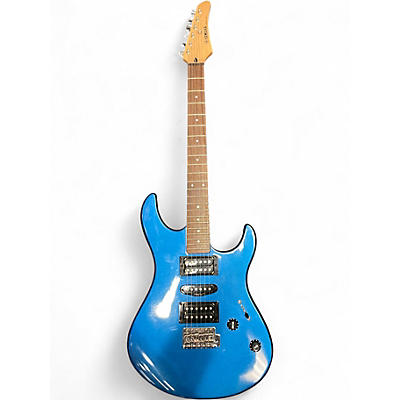 Used Yamaha rgs121 Blue Solid Body Electric Guitar