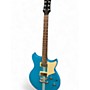 Used Yamaha rse20 Blue Solid Body Electric Guitar Blue