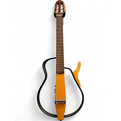 Used Yamaha slg100n Natural Classical Acoustic Electric Guitar