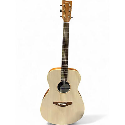 Used Yamaha storia 1 Alpine White Acoustic Electric Guitar