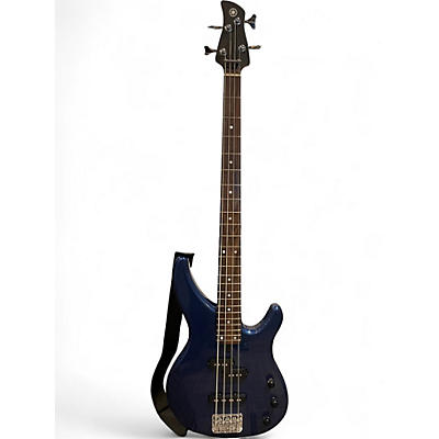 Used Yamaha trbx174 Blue Electric Bass Guitar