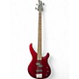 Used Yamaha trbx174 Metallic Red Electric Bass Guitar Metallic Red