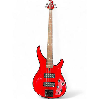 Used Yamaha trbx304 red Electric Bass Guitar