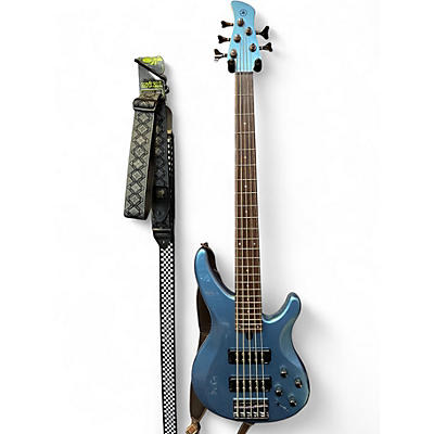 Used Yamaha trbx305 Blue Electric Bass Guitar