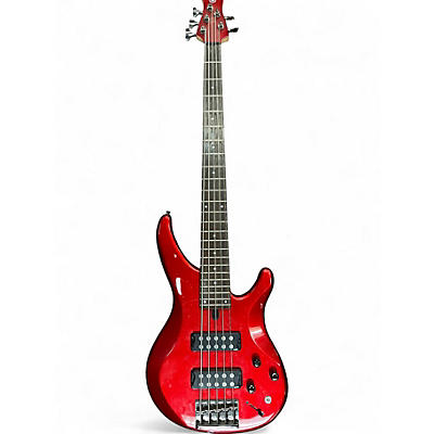 Used Yamaha trbx305 Candy Apple Red Electric Bass Guitar
