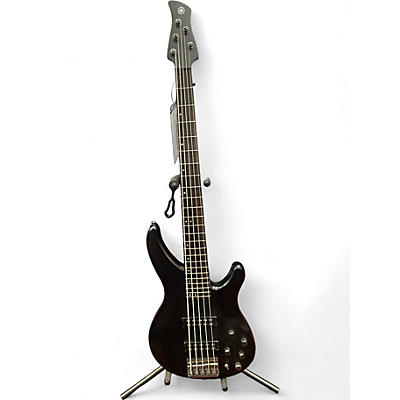 Yamaha Used Yamaha trbx505 Transparent Black Electric Bass Guitar