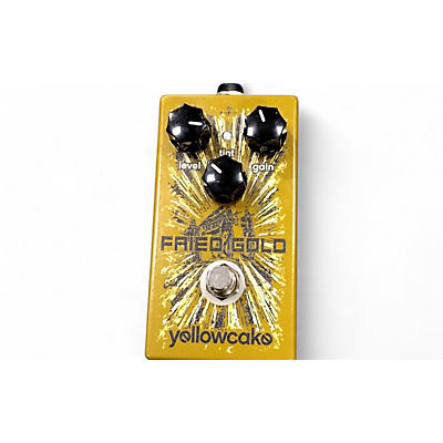 Used Yellow Cake fried gold Effect Pedal