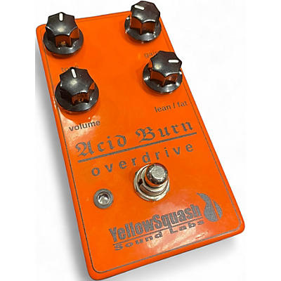 Used Yellow Squash Sound Labs ACID BURN Effect Pedal