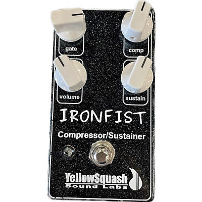 Used Yellow Squash Sound Labs Ironfist Effect Pedal