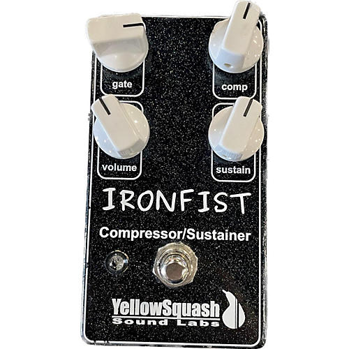 Used Yellow Squash Sound Labs Ironfist Effect Pedal