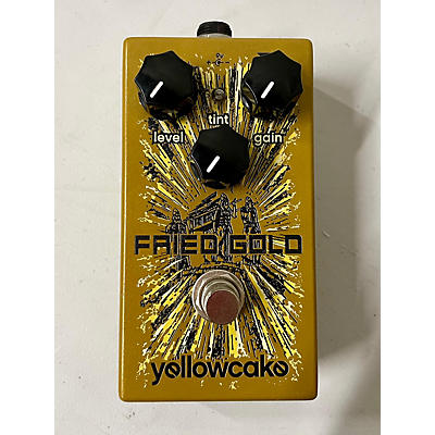 Used Yellowcake Fried Gold Effect Pedal