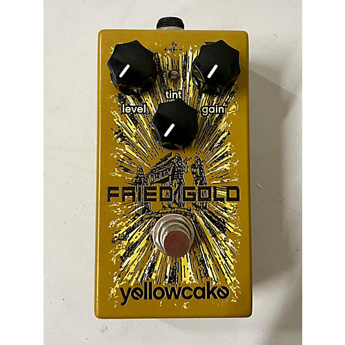 Yellowcake Used Yellowcake Fried Gold Effect Pedal