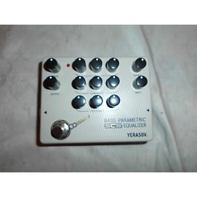 Used Yerasov Bass Parametric SCS Equalizer Bass Effect Pedal