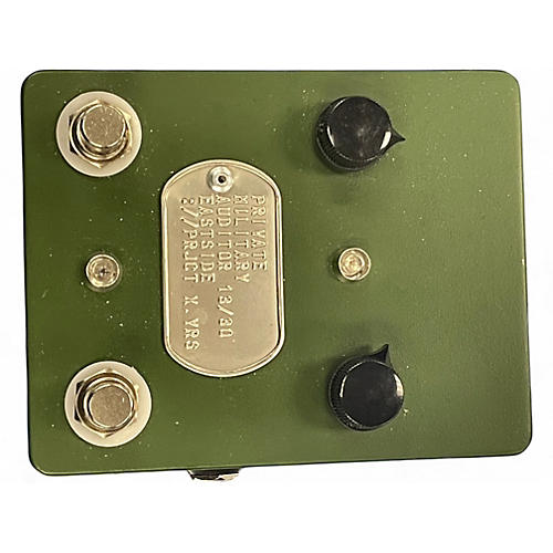 Used Yesterday Effects Private Military Auditor Effect Pedal
