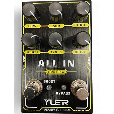 Used Yuer ALL IN METAL Effect Pedal
