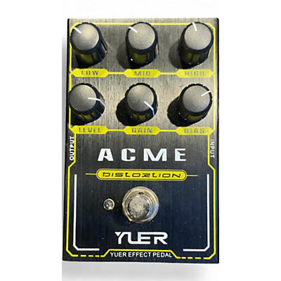 Used Yuer Acme Distortion Effect Pedal