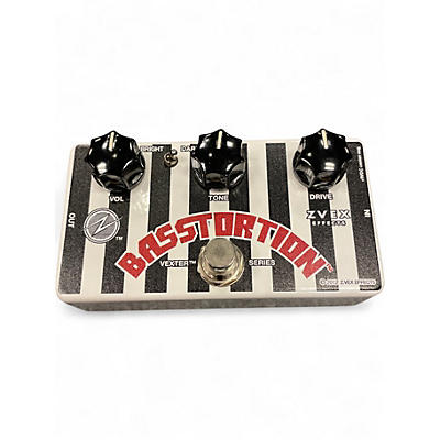 Used ZVEX BASSTORSTION Bass Effect Pedal