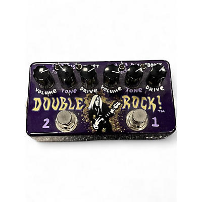 Used ZVEX DOUBLE ROCK HAND PAINTED Effect Pedal