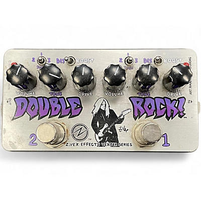 Used ZVEX Double Rock Effect Pedal