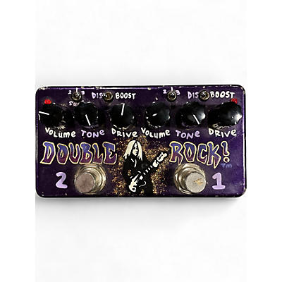 ZVEX Used ZVEX Double Rock Hand Painted Effect Pedal