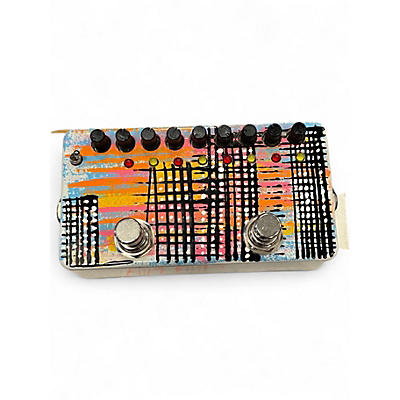 Used ZVEX Ooh Wah II Sequencing Wah Laura Bennett Painted Effect Pedal