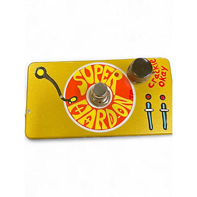 Used ZVEX SUPER HARD-ON HAND PAINTED Effect Pedal