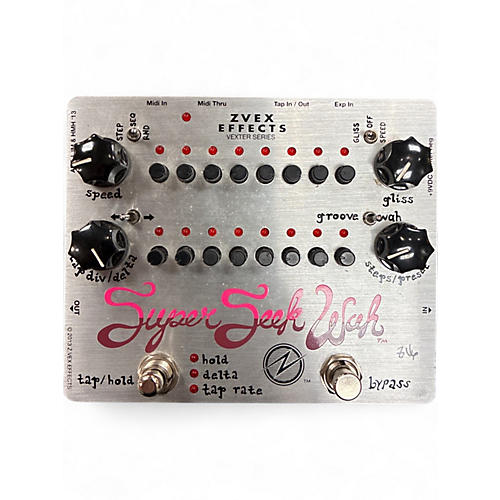 Used ZVEX SUPER SEEK WAH Effect Pedal