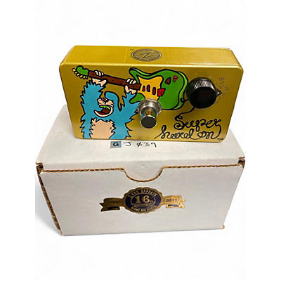 Used ZVEX Super Hard On painted Effect Pedal