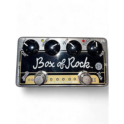 ZVEX Used ZVEX Vexter Box Of Rock Distortion Boost Effect Pedal