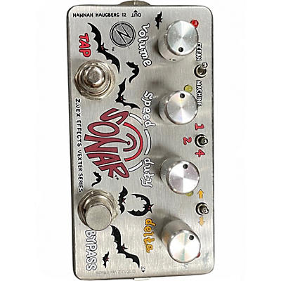 Used ZVEX Vexter Sonar Tremolo Tap Tempo Effect Pedal