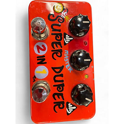 Used ZVEX Vexter Super Duper 2 In 1 Overdrive Effect Pedal