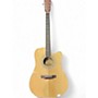 Used Zager 50CE-N Natural Acoustic Electric Guitar Natural