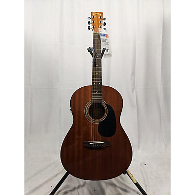 Used Zager Parlor E/N Natural Acoustic Electric Guitar