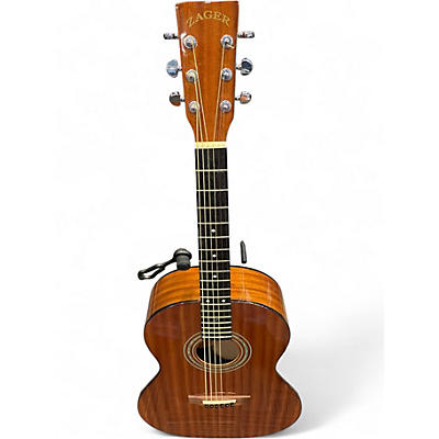 Used Zager Parlor/N Natural Acoustic Guitar
