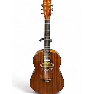 Used Zager Parlor Natural Acoustic Electric Guitar