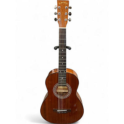 Used Zager TRAVEL/MHGY Natural Acoustic Guitar