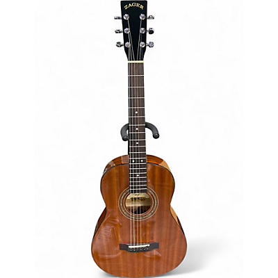 Used Zager ZAD-15 Natural Acoustic Guitar